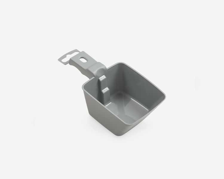 Oto Food Container Dark Grey Large, 54 L