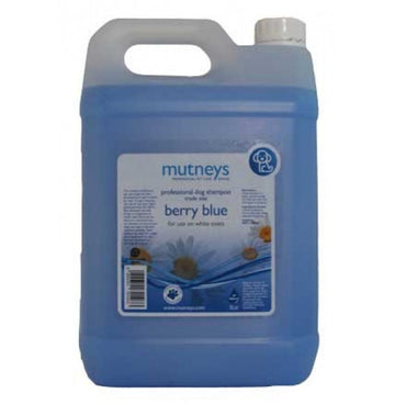 Berry Blue Shampoo for White Dogs 5 L