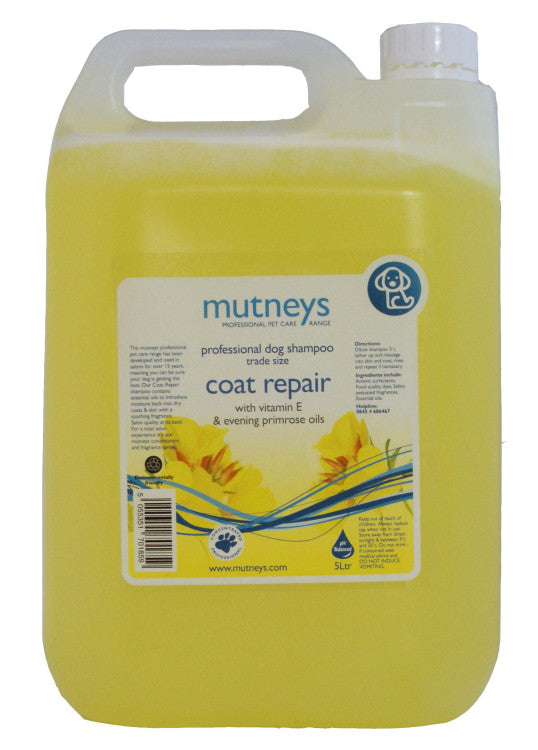 Coat Repair Shampoo with Evening Primrose Oil 5 L