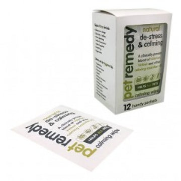 Pet Remedy Calming Wipes 12 Sachets