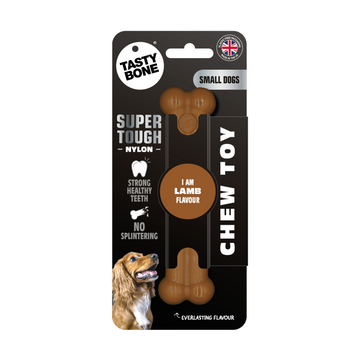 TastyBone Nylon Toy for Small Dogs, Lamb Flavor