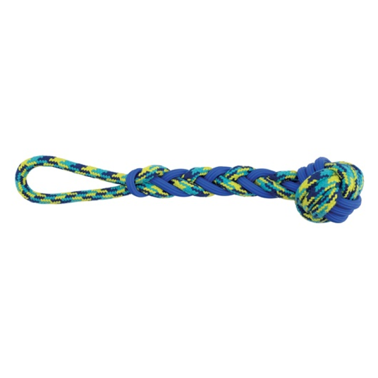 K9 Fitness by Zeus Rope and TPR Ball Tug 40.64 cm dia.