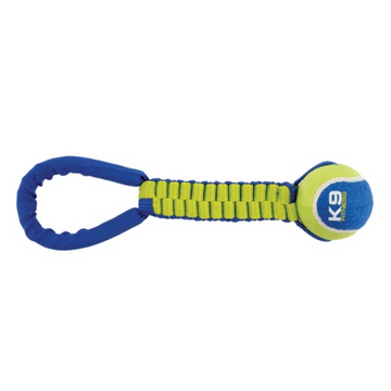K9 Fitness by Zeus Tennis Ball Nylon Twist Tug 30.5 cm