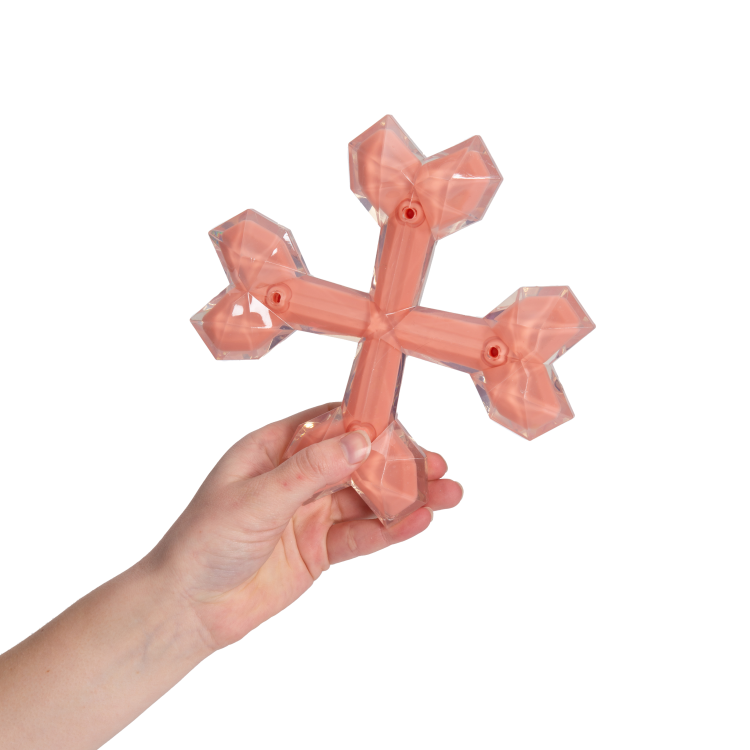 Zeus Duo Cross, Chicken Scent Coral, 15 cm