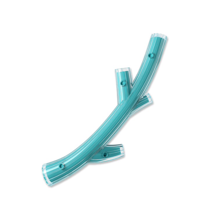Zeus Duo Stick Chicken Scent Turqoise, 23 cm