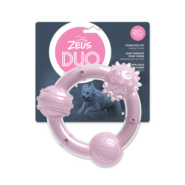 Zeus Duo Tri-Ring Coconut Scent Lilac, 15 cm