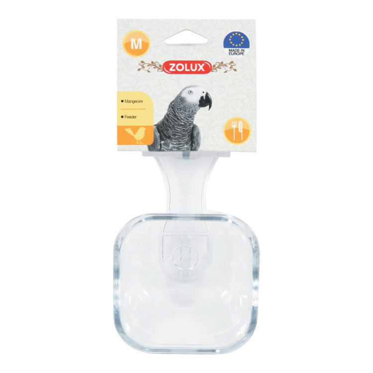 Bird Feeder for Parrots Medium