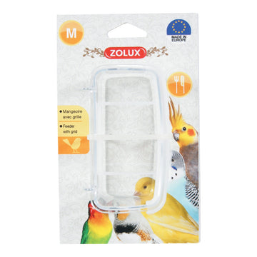 Bird Feeder with Grid Medium