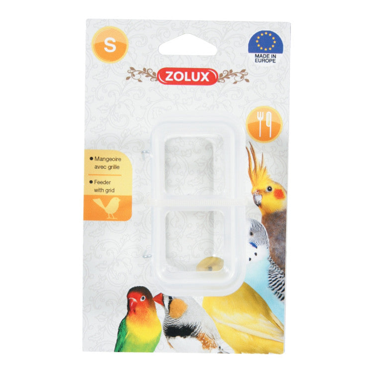 Bird Feeder with Grid Small