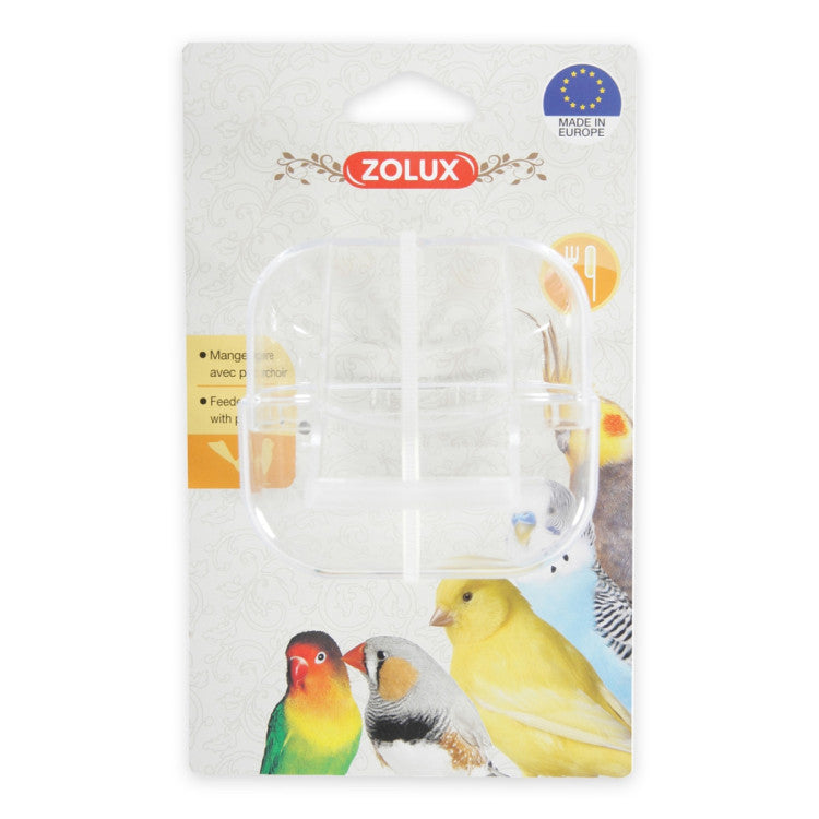 Bird Feeder with Perch Small