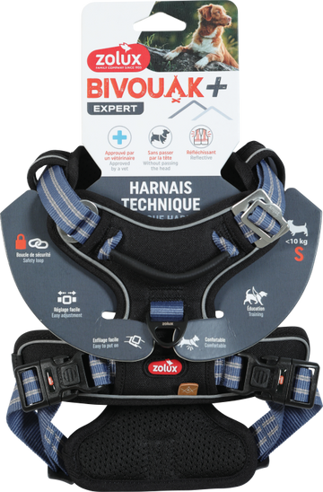 BVK Harness Blue, Small