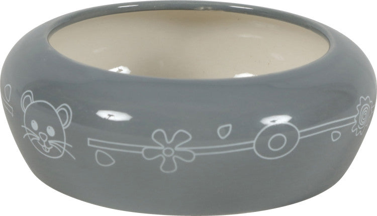 Ceramic Bowl Grey, 250 ml