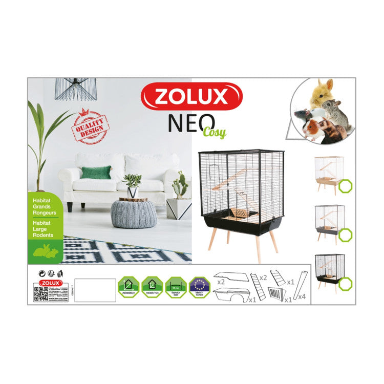 Neo Cosy Large Rodents Cage Beige