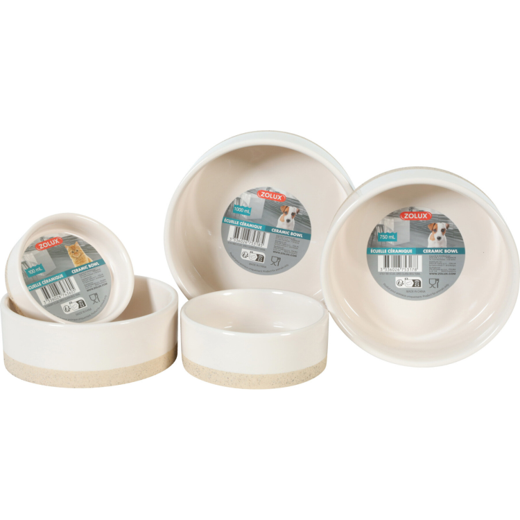 Olaria Ceramic Bowl Beige 1000 ml