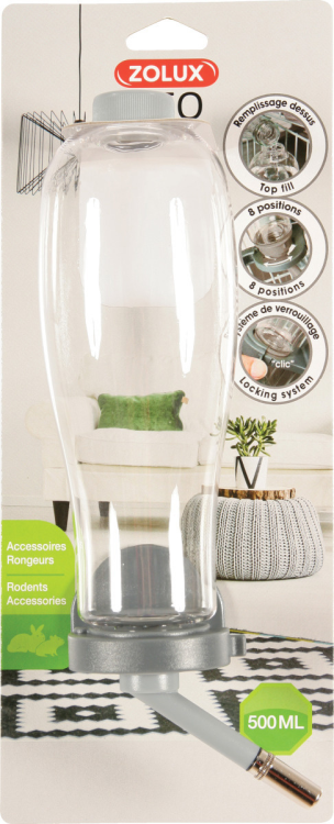 Rodent Water Feeder Grey, 500 ml