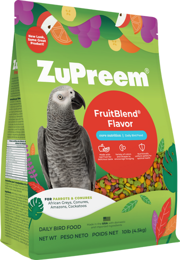 FruitBlend Flavor Medium & Large Parrot Food 10 lbs (4.54 kg)