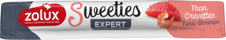 Sweeties Creamy Stick for Cats, Tuna Shrimp, 48 pcs/box