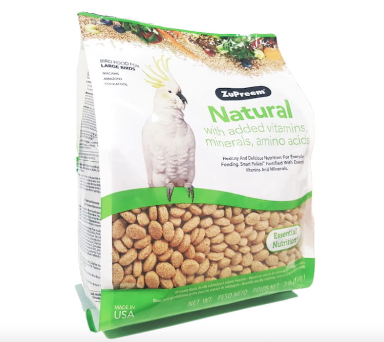 Natural Avian Diet Large Parrots 3 lbs (1.36 kg)