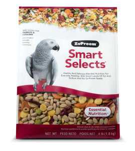 Smart Selects Parrots & Conures 4 lbs