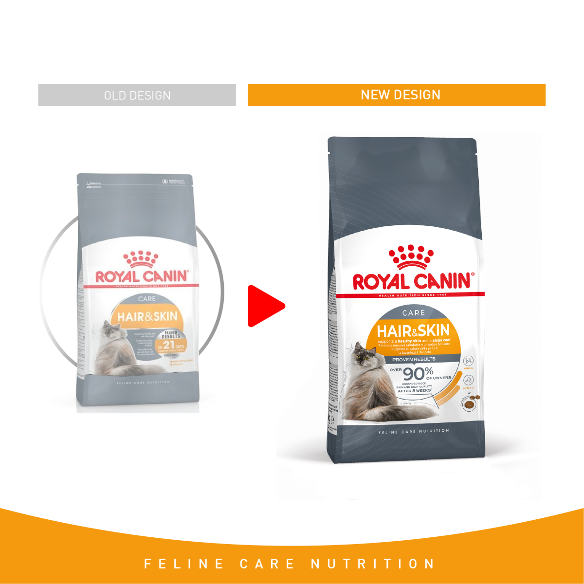 Royal Canin Feline Care Nutrition Hair & Skin 10 kg