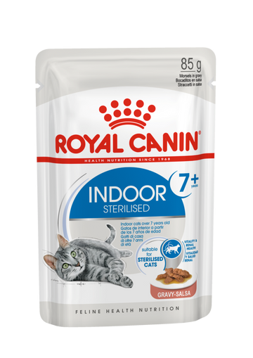 Royal Canin Feline Health Nutrition Indoor 7+ (Wet Food - Pouches) 12 x 85 g