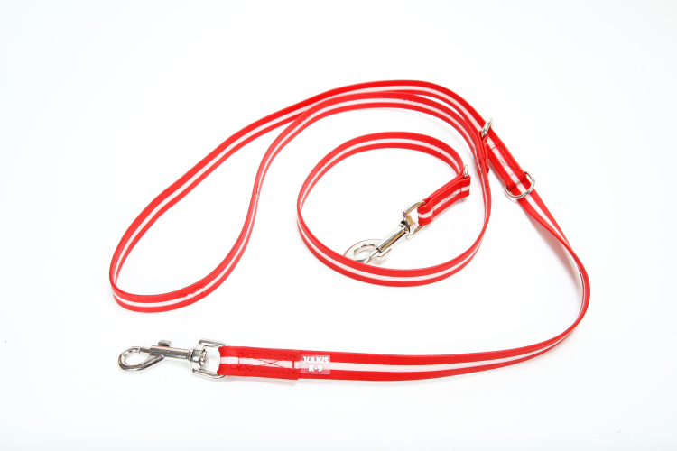 IDC Lumino Adjustable Leash Red Width 1.9 cm & Length 2.2 m