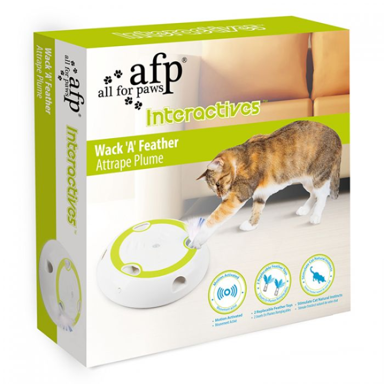 afp Interactive Cat Wack 'A' Feather