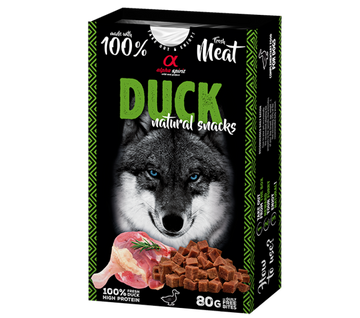 Alpha Spirit Natural Snacks Duck 80 g