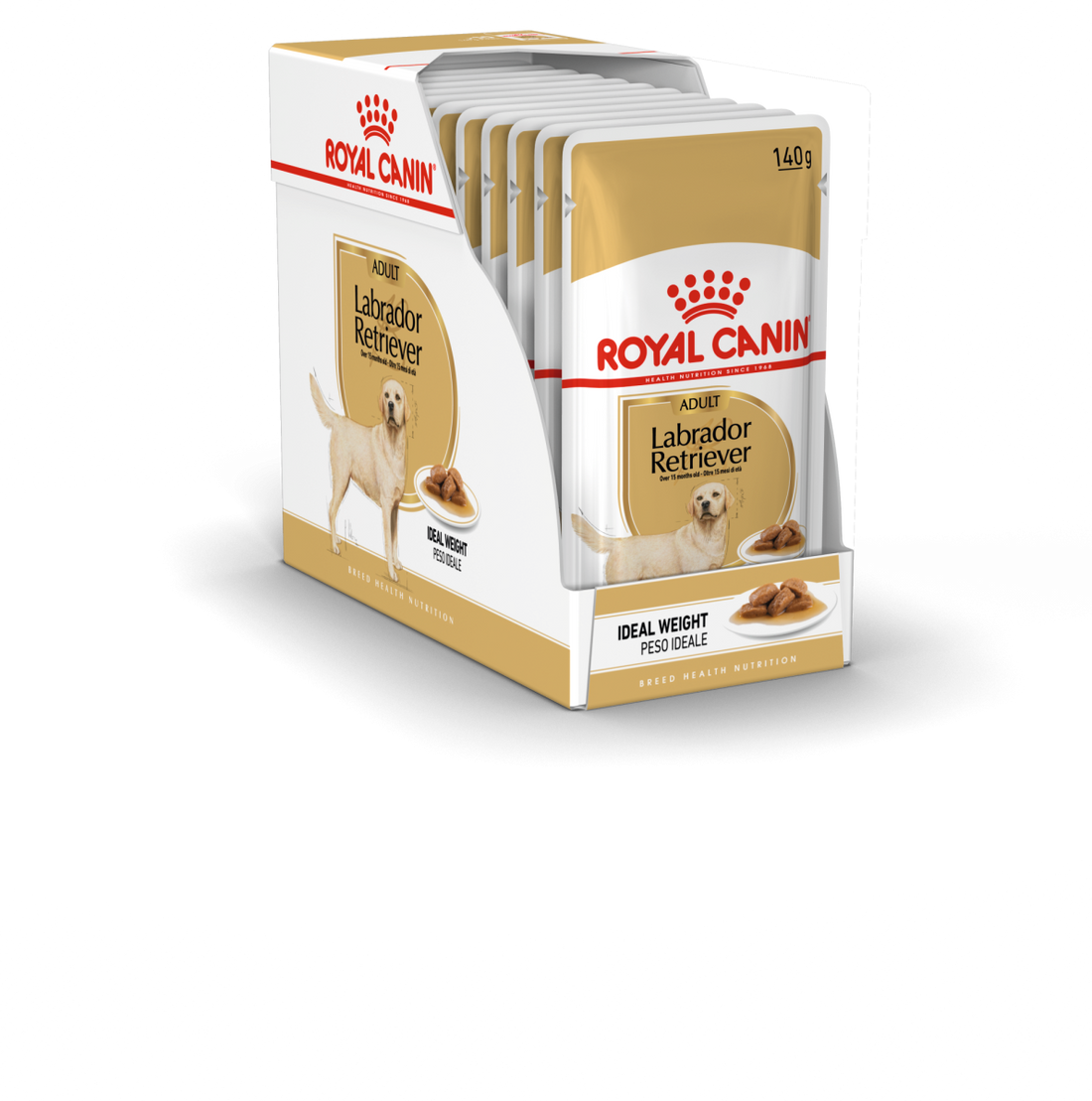 Royal Canin Breed Health Nutrition Labrador (Wet Food - Pouches) 10 x 140 g