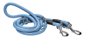 Bobby 3 Positions Walk Leash Blue