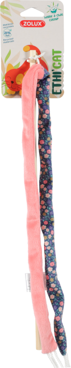 Ethicat Floral Ribbon Wand Toy