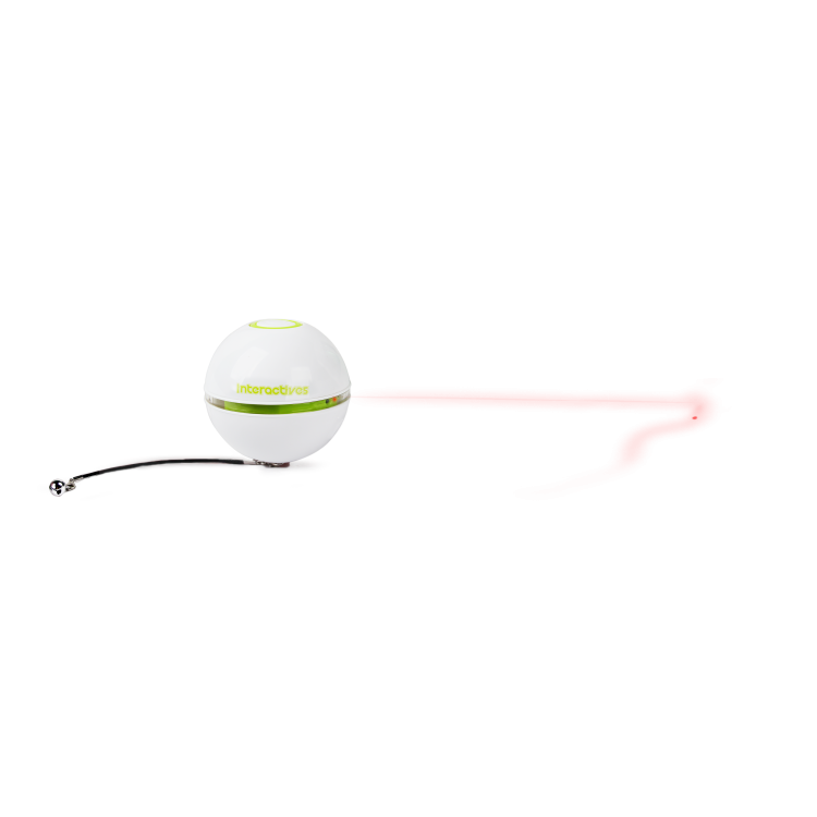 afp Interactive Rolling Laser Ball Cat Toy