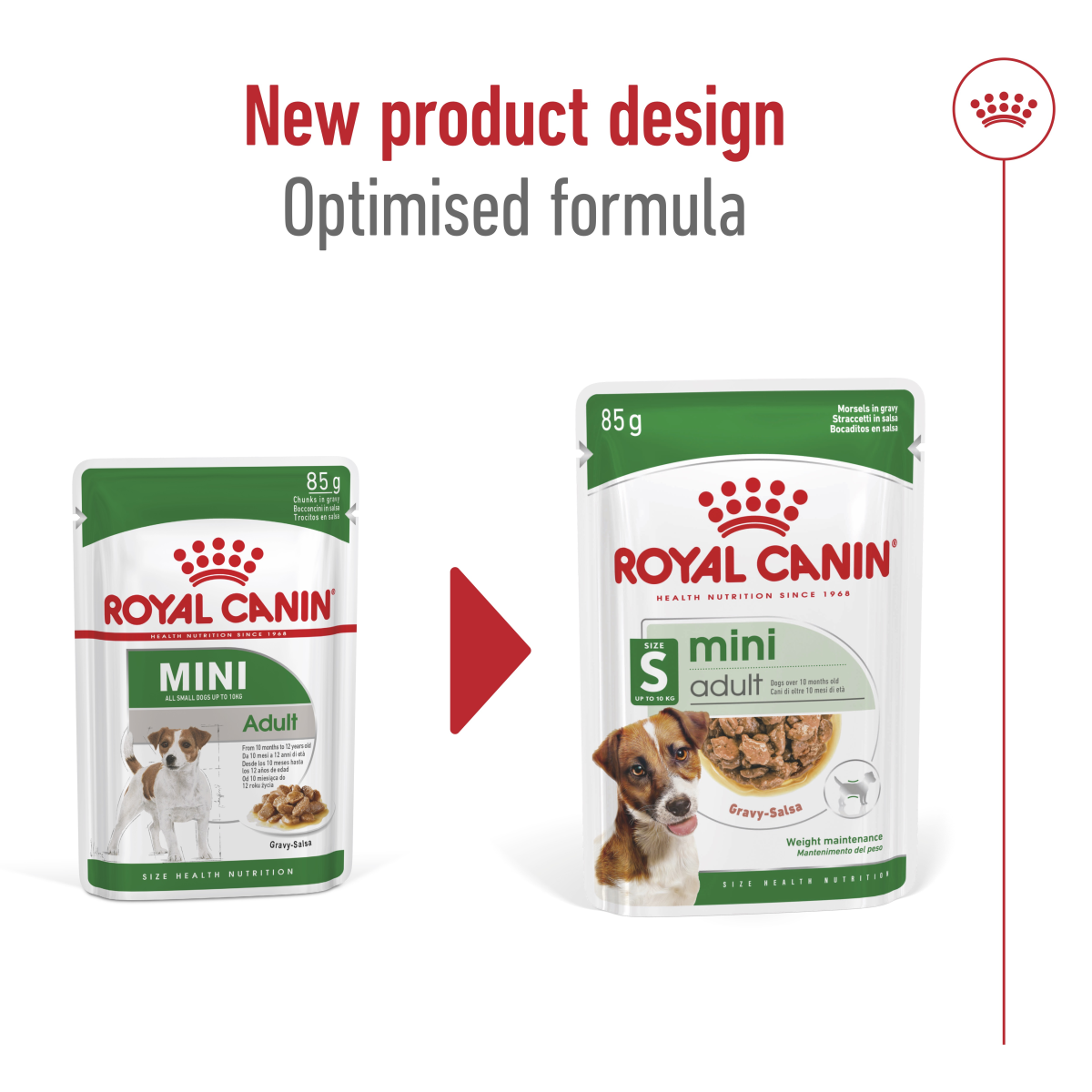 Royal Canin Size Health Nutrition Mini Adult (Wet Food - Pouches) 12 x 85 g