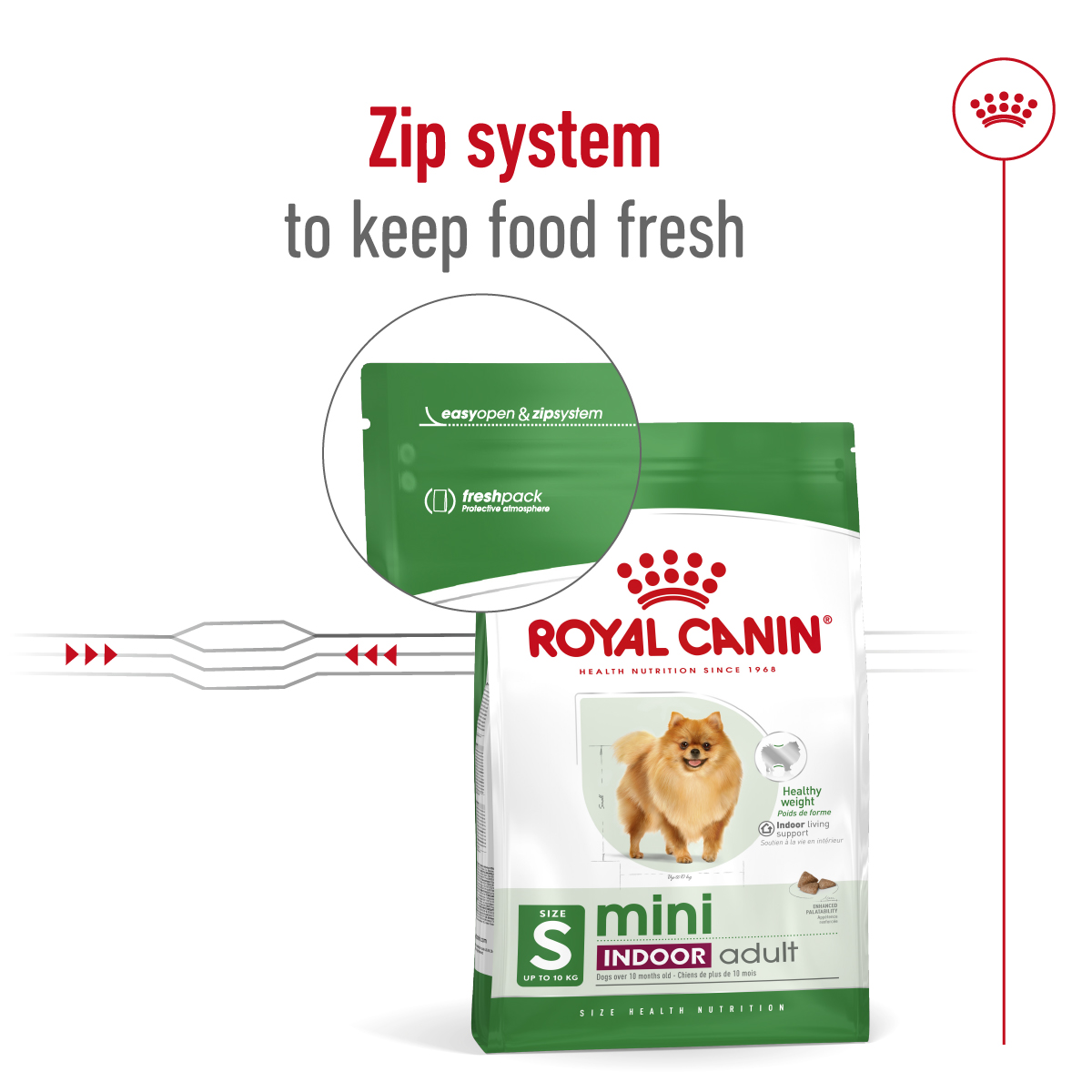 Royal Canin Size Health Nutrition Mini Indoor Adult 1.5 kg