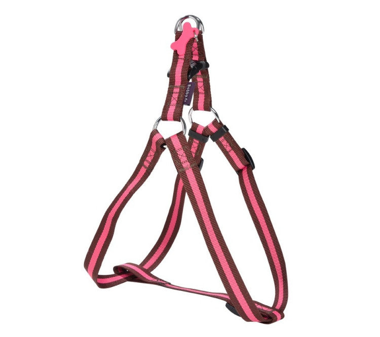 Bobby Arlequin Classic Nylon Harness Maroon, Small