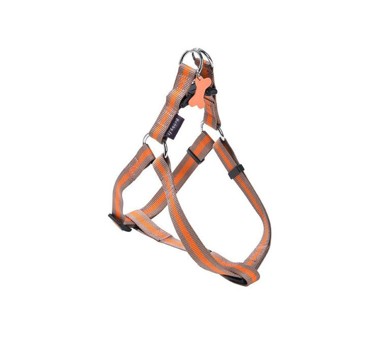 Bobby Arlequin Classic Nylon Harness Taupe, XSmall