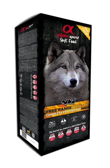 Soft Food for Adult Dogs Poultry 9 kg box (45 trays x 200 g)