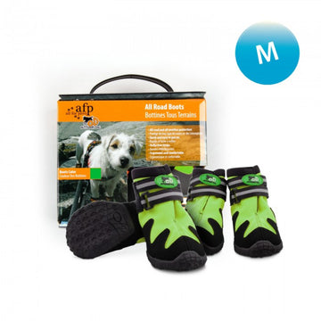 afp Outdoor Dog Shoes Green Medium, 5.7 cm