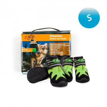 afp Outdoor Dog Shoes Green Small, 5 cm