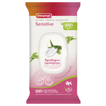 Pet Wipes Sensitive (30 Wipes)