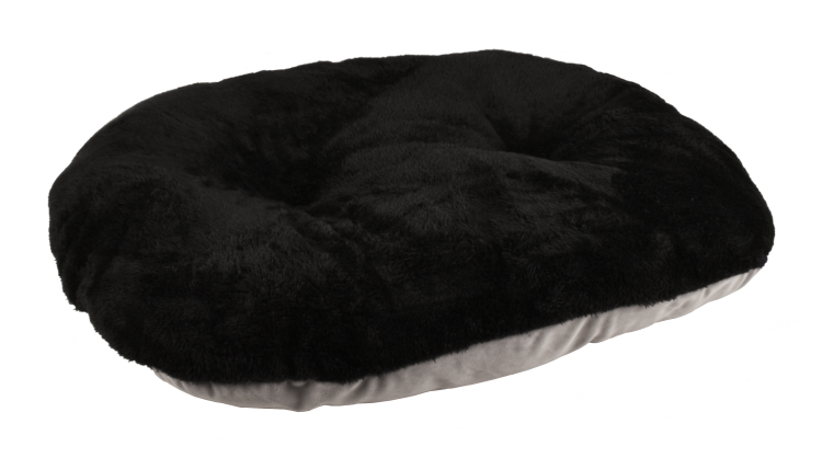 Bobby Billy Cushion Bicolour Black, Medium