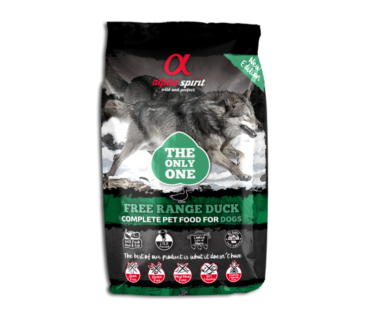 Alpha Spirit The Only One Adult Dog Food Duck 3 kg