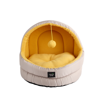 afp Hideaway Cat Cave Yellow