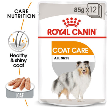 Royal Canin Canine Care Nutrition Coat Care (Wet Food - Pouches) 12 x 85 g