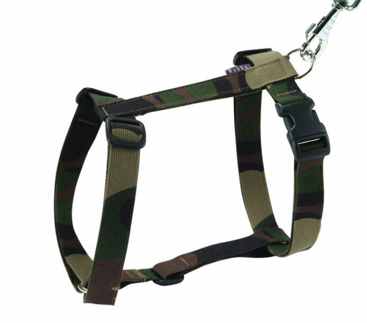 Bobby Camouflage Harness Khaki, XLarge