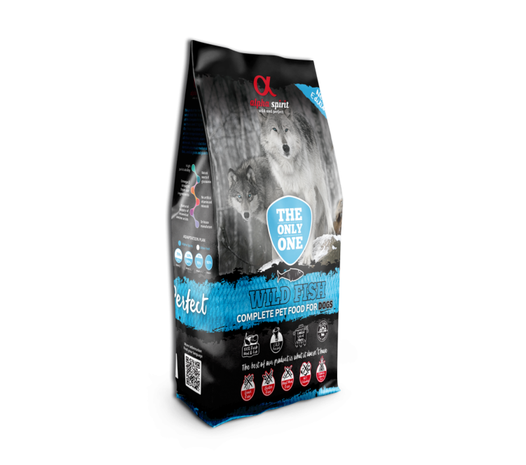 Alpha Spirit The Only One Adult Dog Food Wild Fish 12 kg