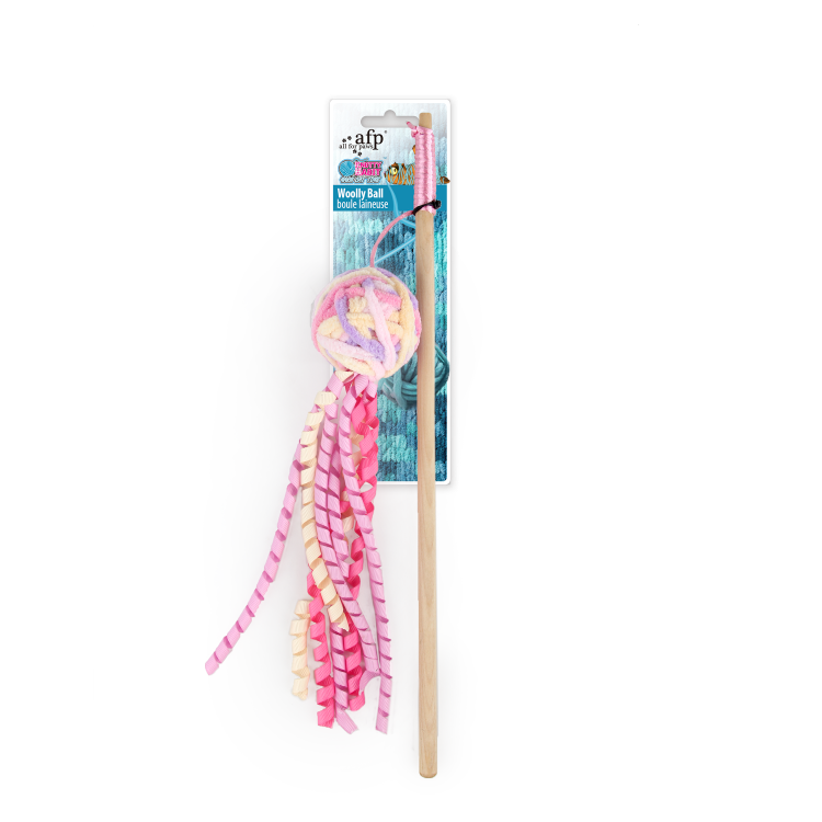 afp Knotty Habit Woolly Ball Pink