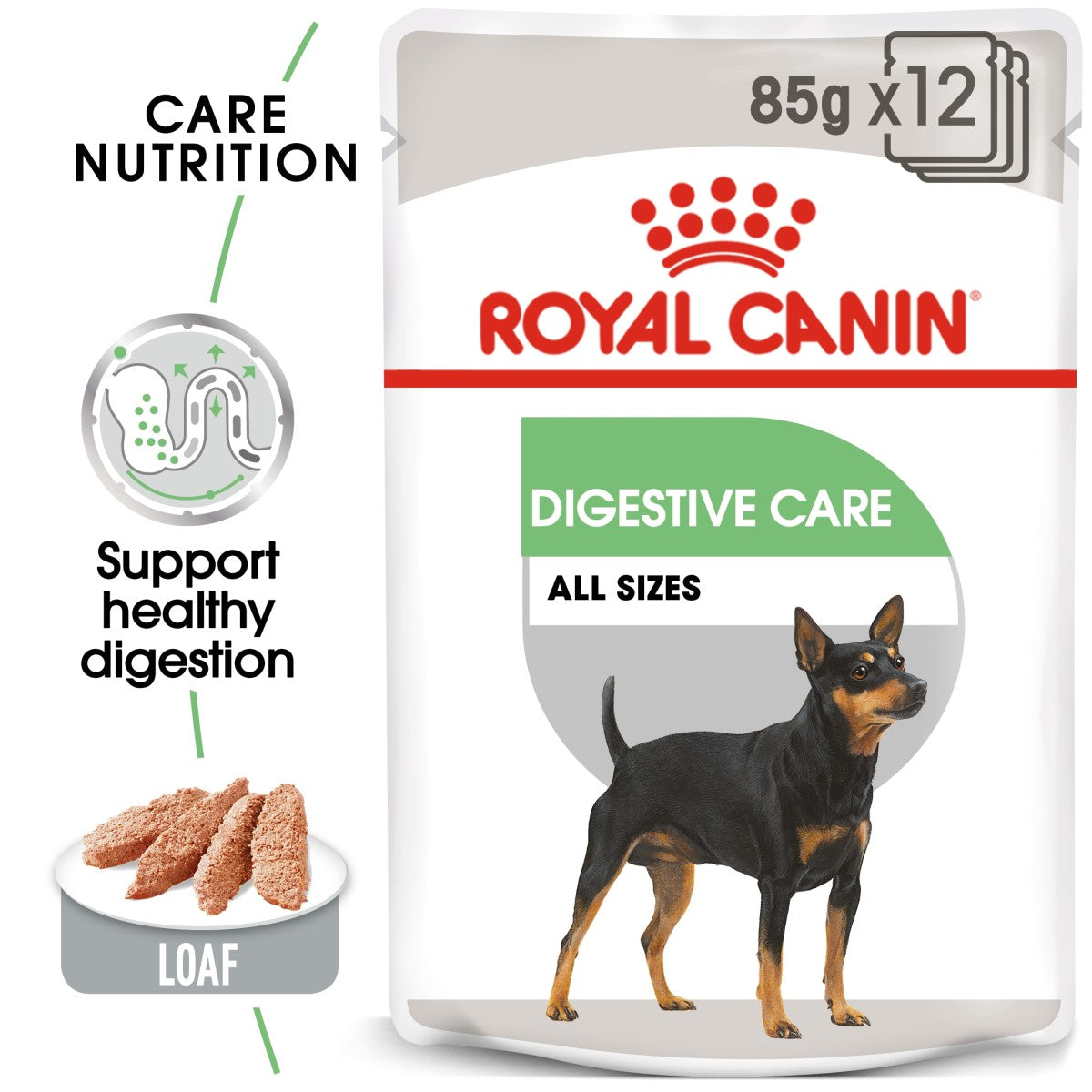 Royal Canin Canine Care Nutrition Digestive Care (Wet Food - Pouches) 12 x 85 g