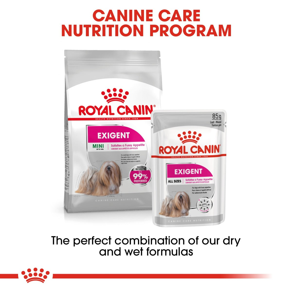 Royal Canin Canine Care Nutrition Exigent (Wet Food- Pouches) 12 x 85 g