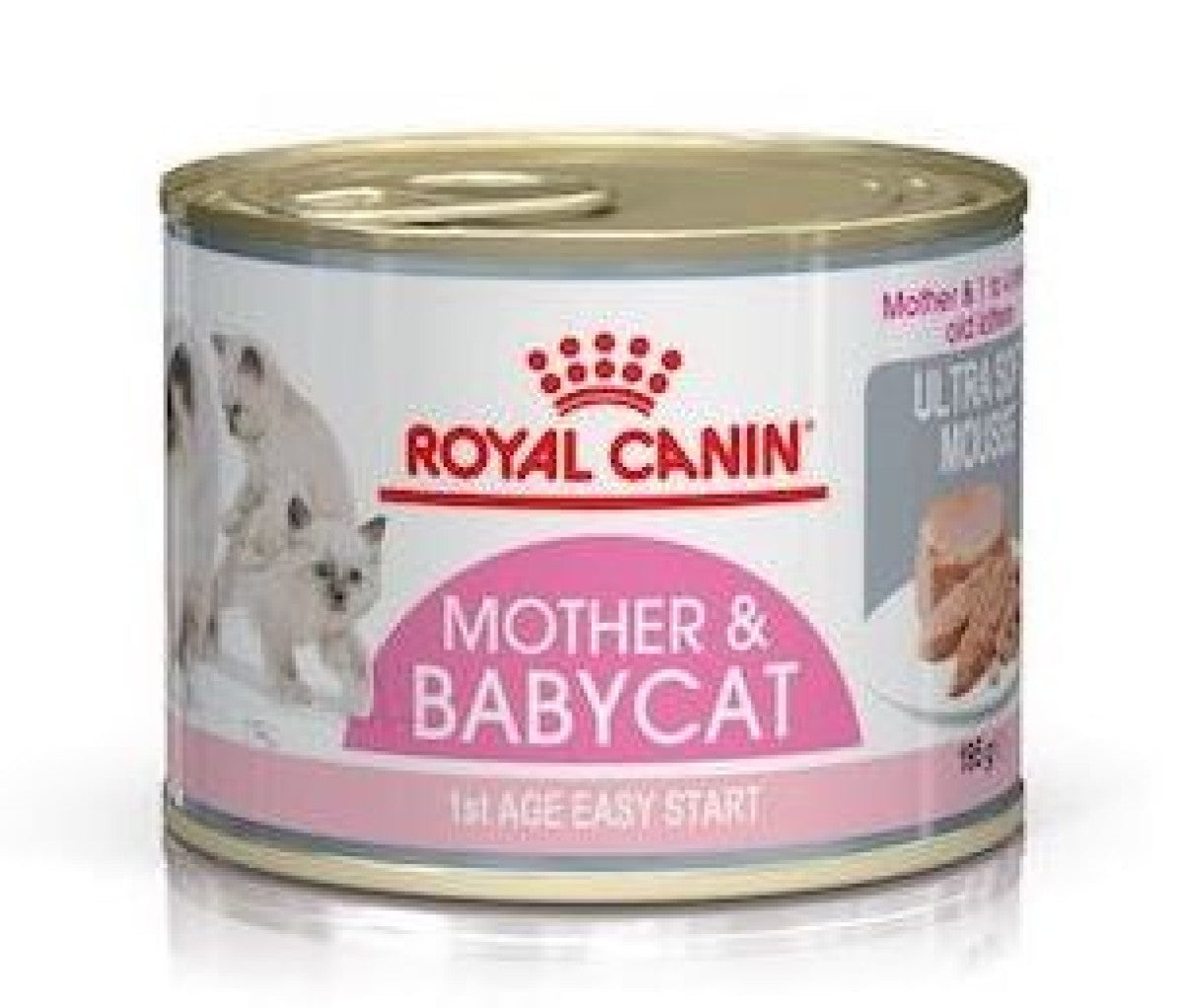 Royal Canin Feline Health Nutrition Mother & Babycat Mousse (Wet Food - Cans) 12 x 195 g